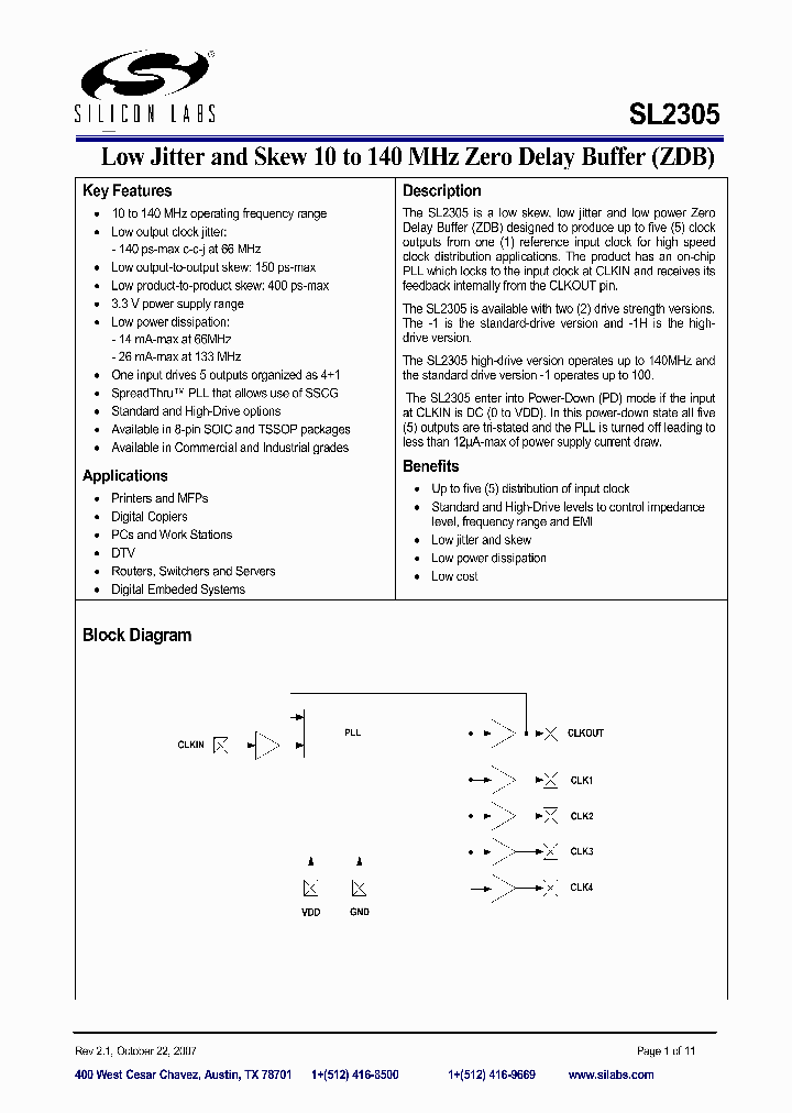SL2305ZI-1HT_3779216.PDF Datasheet