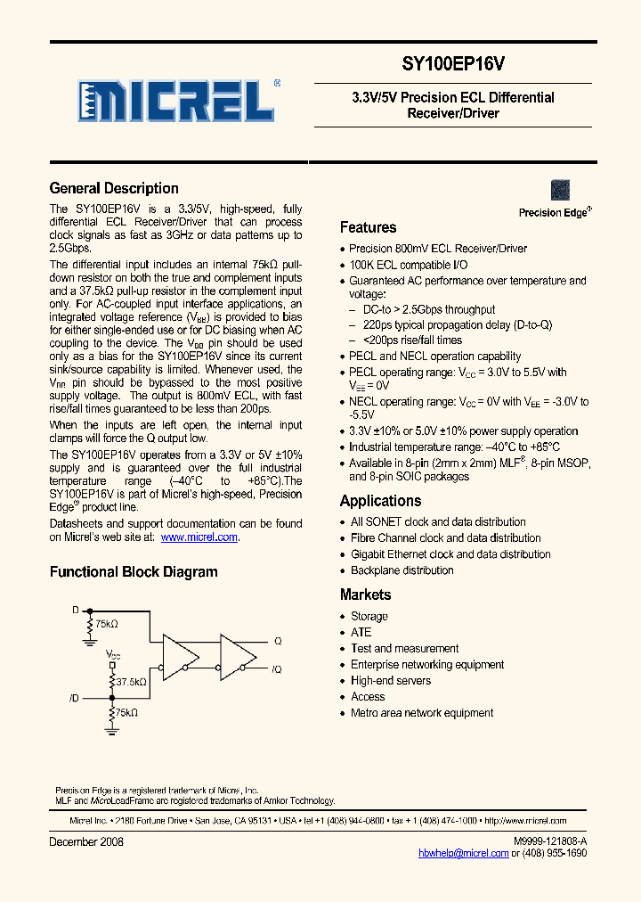 SY100EP16VZGTR_3780026.PDF Datasheet