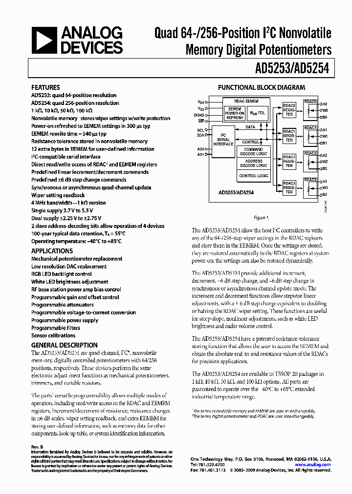 AD5253BRUZ50-RL7_3775452.PDF Datasheet