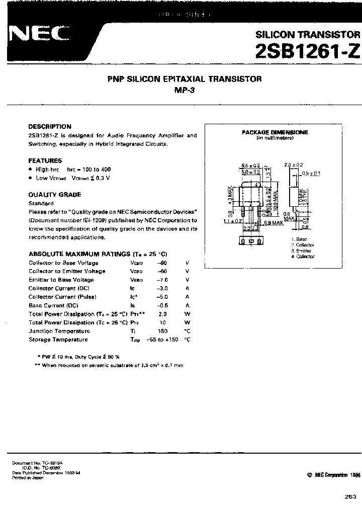 2SB1261-ZK-E2_3779801.PDF Datasheet
