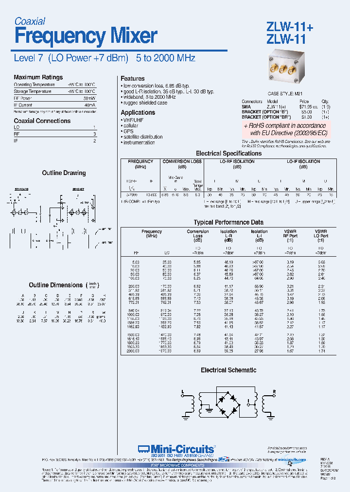 ZLW-11_3779834.PDF Datasheet