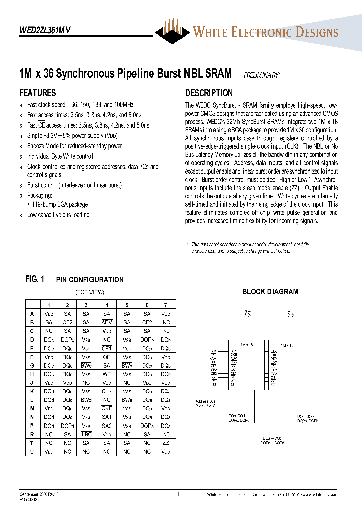 WED2ZL361MV50BC_3780270.PDF Datasheet