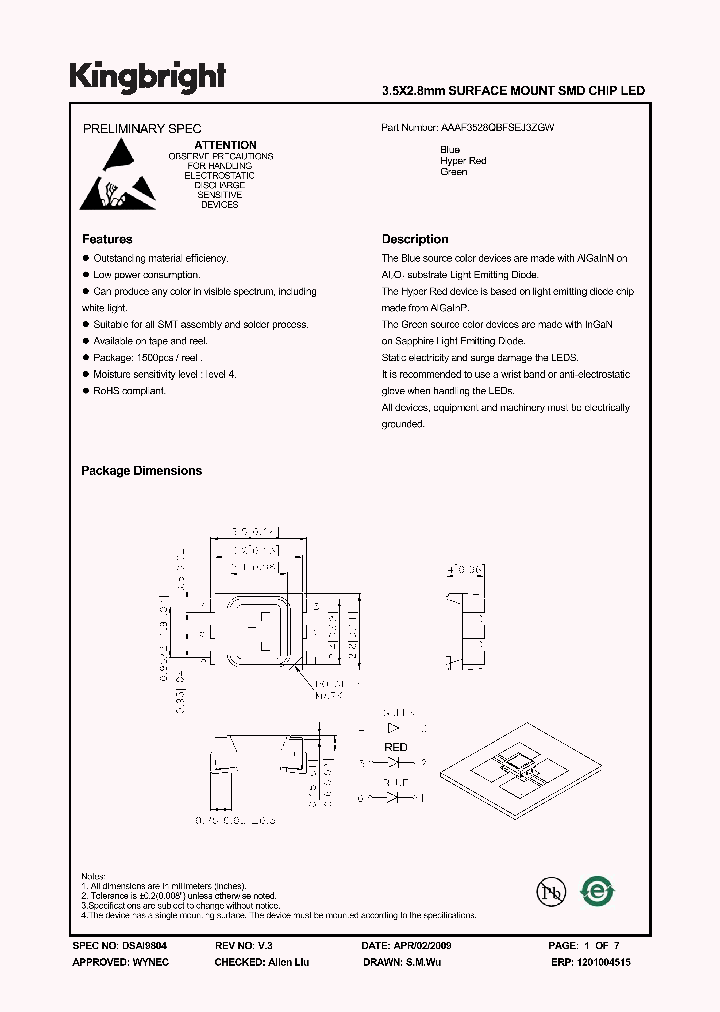 AAAF3528QBFSEJ3ZGW_3778336.PDF Datasheet