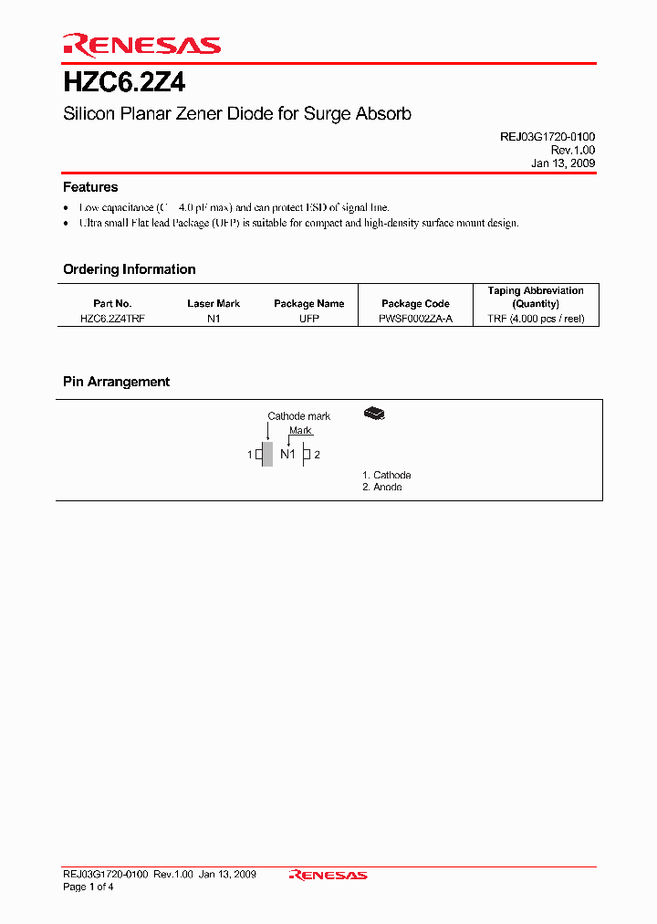 HZC62Z4TRF_3775630.PDF Datasheet