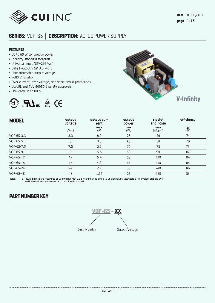 VOF-65-5_3984210.PDF Datasheet