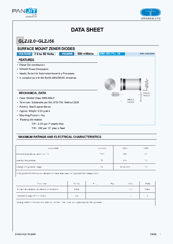 GLZJ33BTR13_3779245.PDF Datasheet