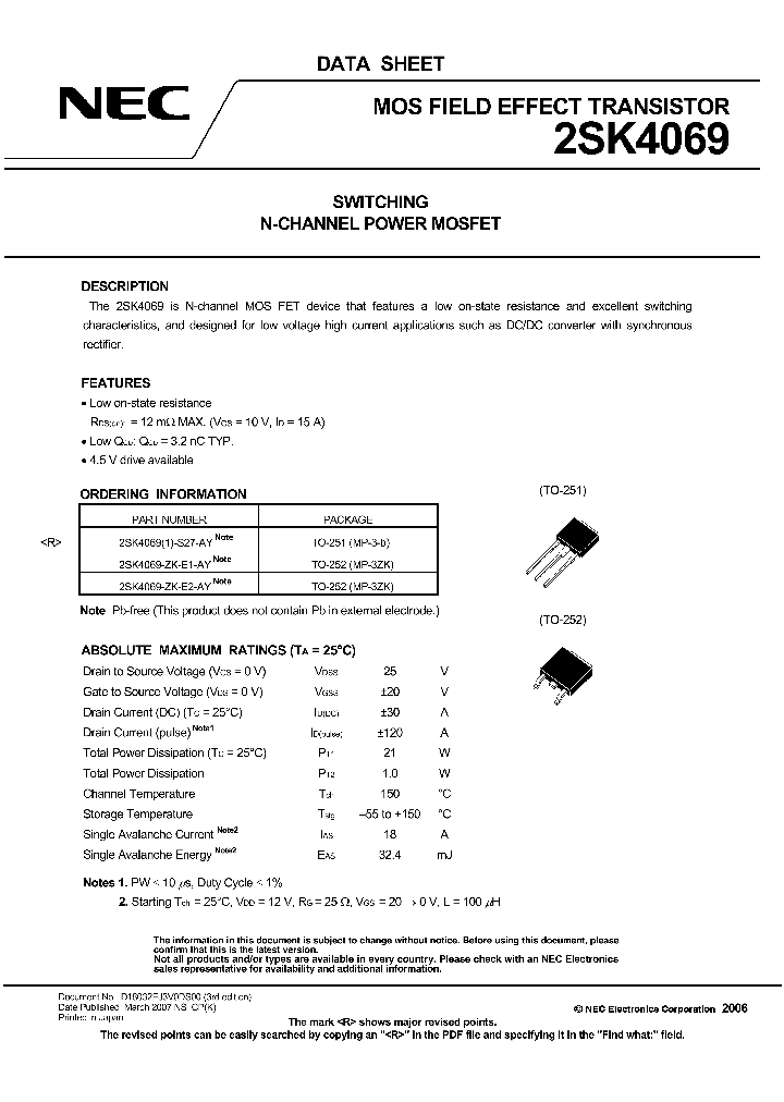 2SK4069-ZK-E2-AY_3779809.PDF Datasheet