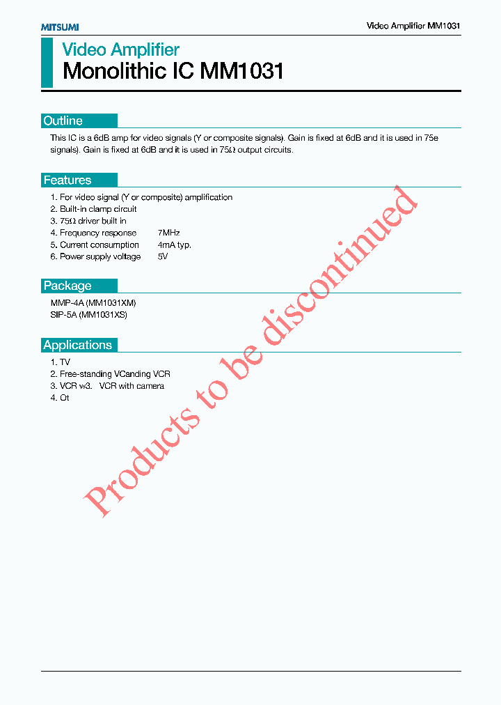 MM1031XM_3777928.PDF Datasheet