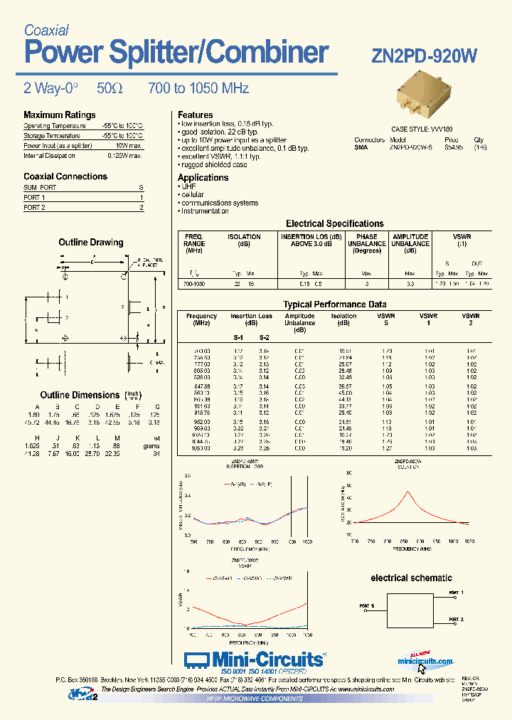 ZN2PD-920W_3780549.PDF Datasheet