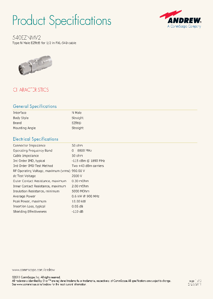 540EZNMV2_3780583.PDF Datasheet