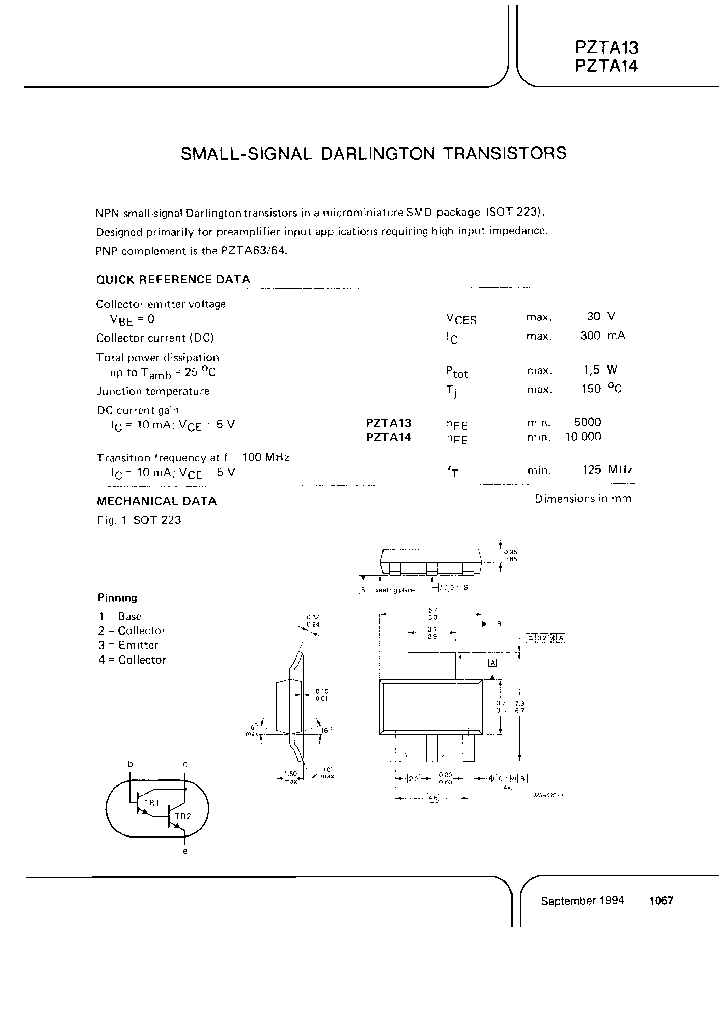 PZTA14-TAPE-7_3784038.PDF Datasheet