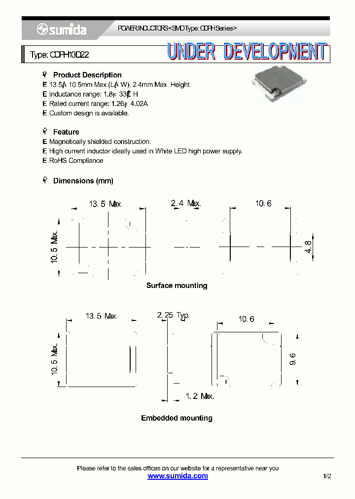 CDPH10D22BNP-240PC_3783758.PDF Datasheet