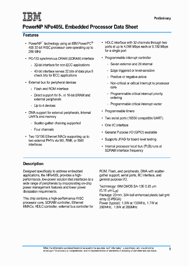 IBM25NPE405L-3FA266CZ_3785007.PDF Datasheet