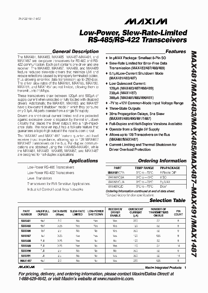 MAX487_4005008.PDF Datasheet