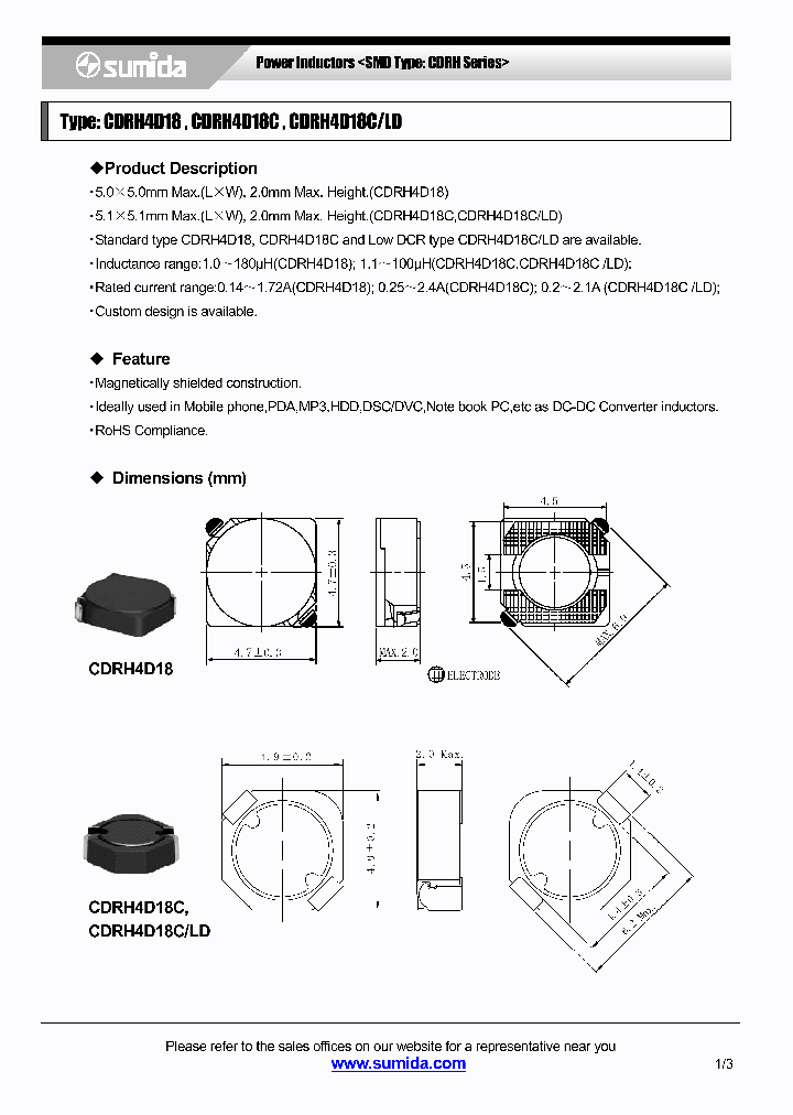 CDRH4D18NP-6R8NC_3785862.PDF Datasheet