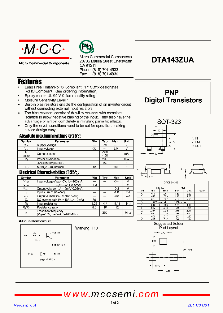 DTA143ZUA-TP_3782916.PDF Datasheet