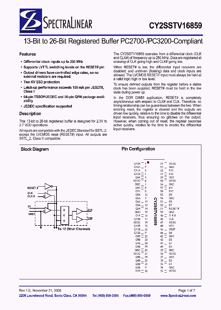 CY2SSTV16859ZIT_3781285.PDF Datasheet