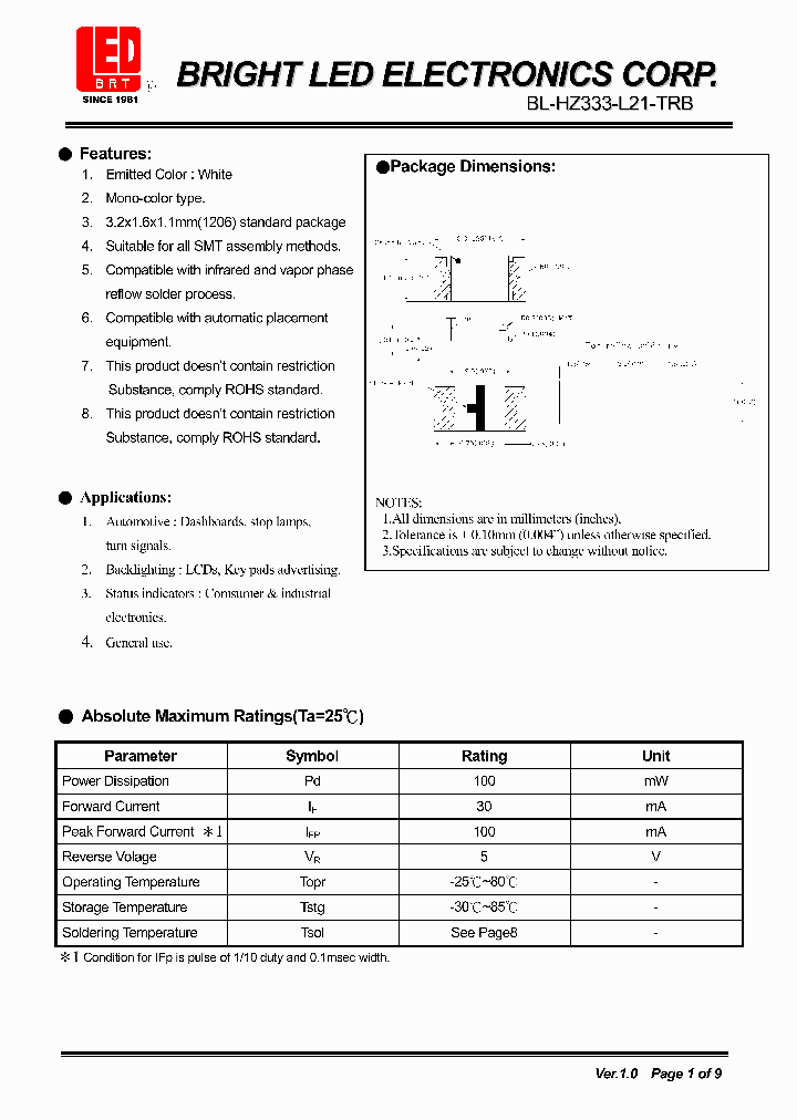 BL-HZ333-L21-TRB_3787229.PDF Datasheet