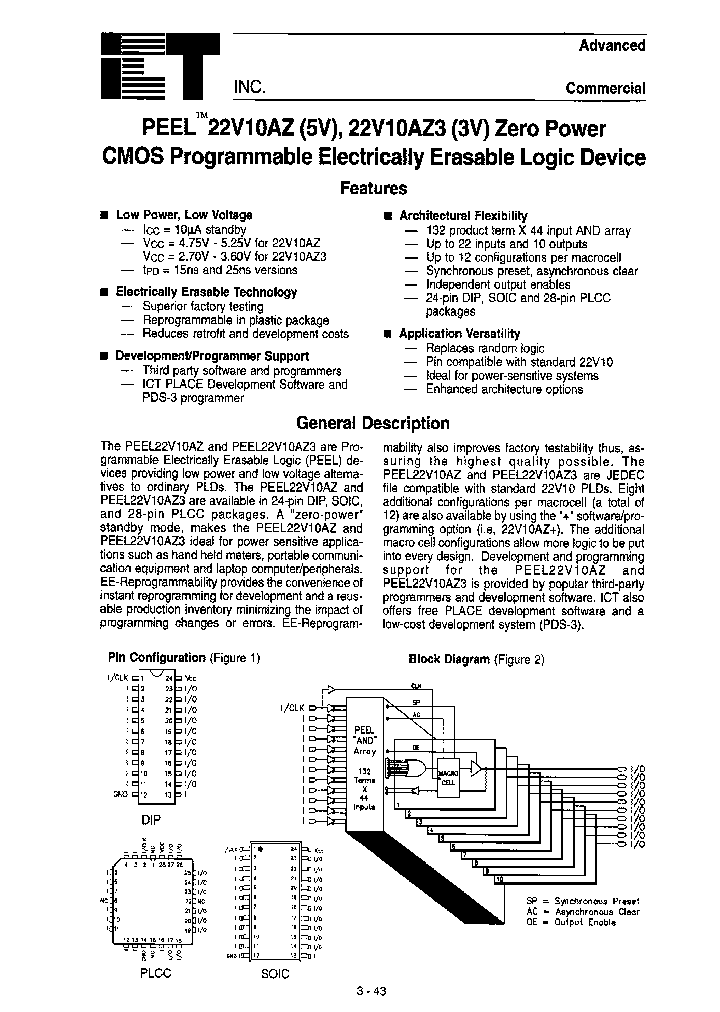 PEEL22V10AZ3J-15_3787727.PDF Datasheet