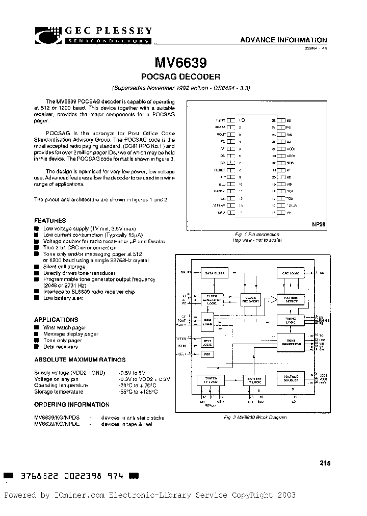 MV6639KGNPDS_3785898.PDF Datasheet