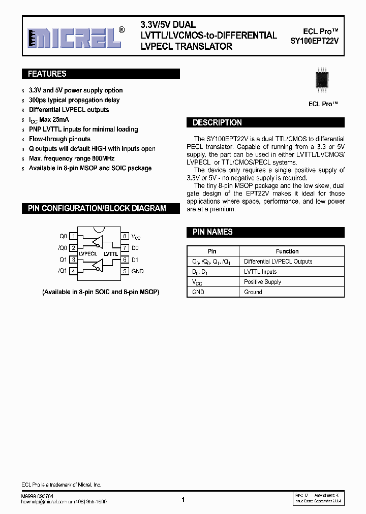SY100EPT22VZZTR_3786546.PDF Datasheet