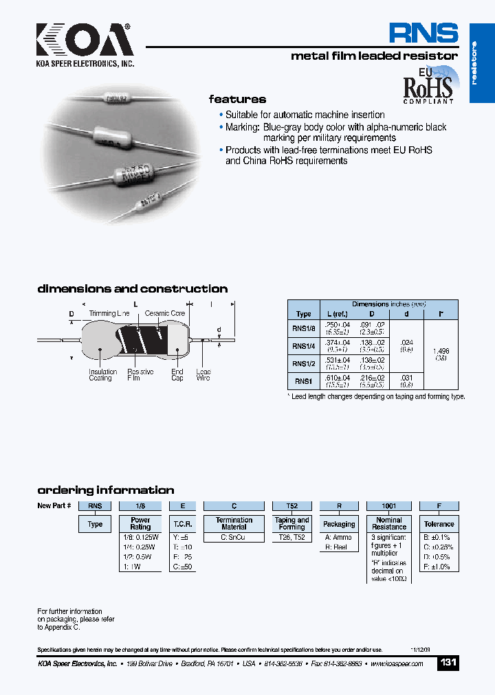RNS18CCVT2001B_3790617.PDF Datasheet