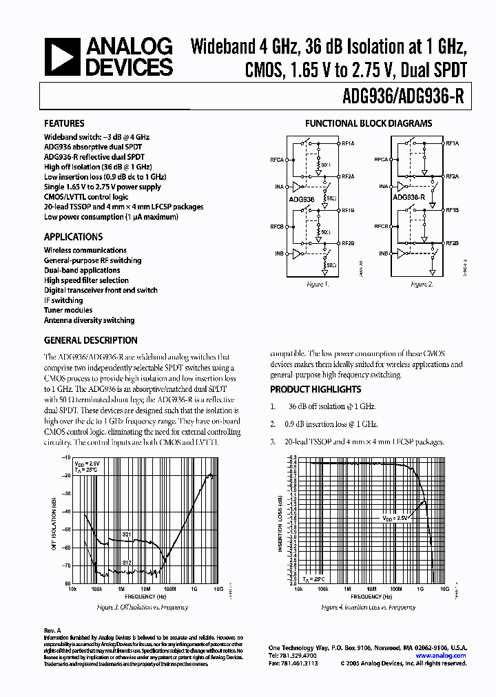 ADG936BCPZ-REEL7_3790562.PDF Datasheet