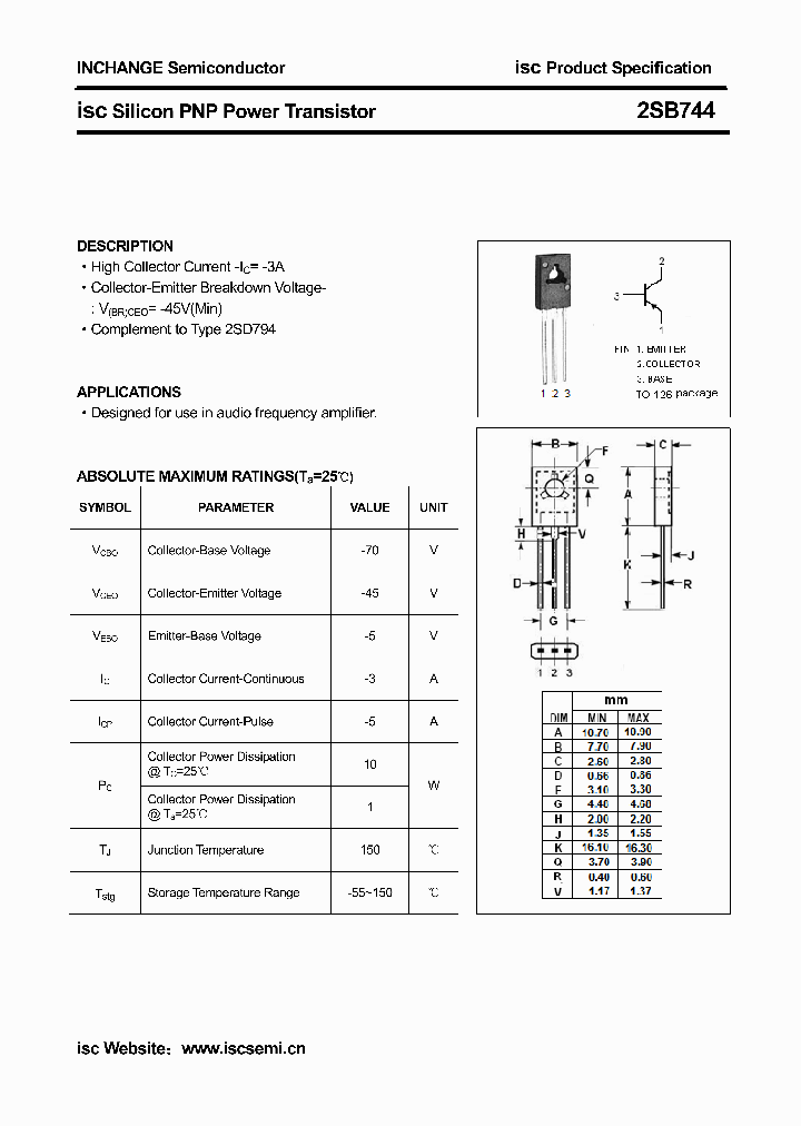 2SB744_4030920.PDF Datasheet