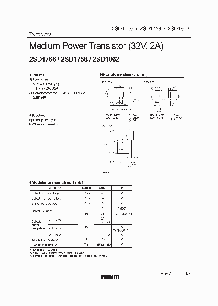 2SD1766T100Q_3788828.PDF Datasheet