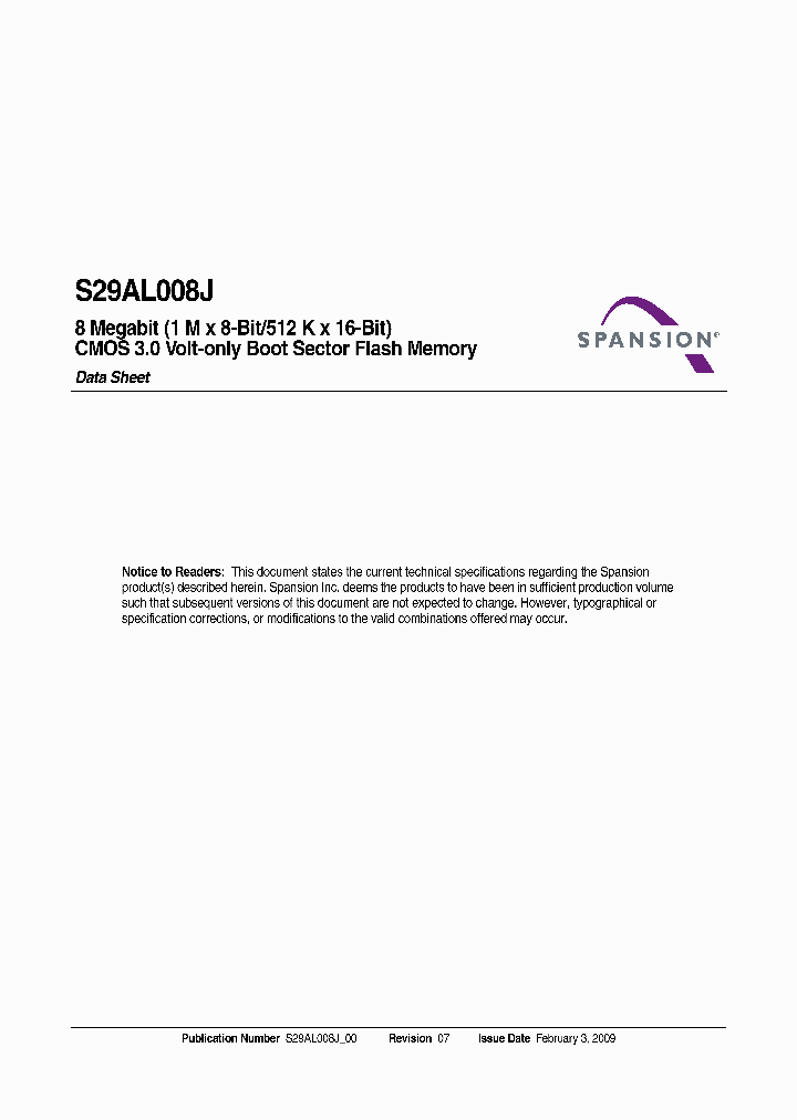 S29AL008J55TFIR20_3790386.PDF Datasheet