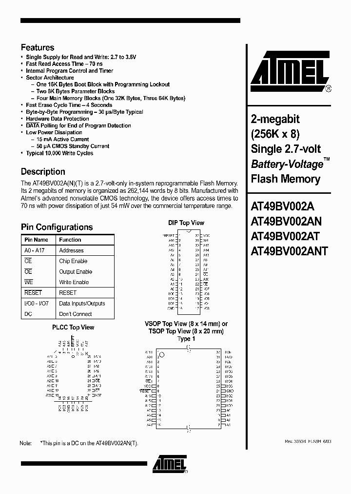 AT49BV002ANT-70JL_3791956.PDF Datasheet