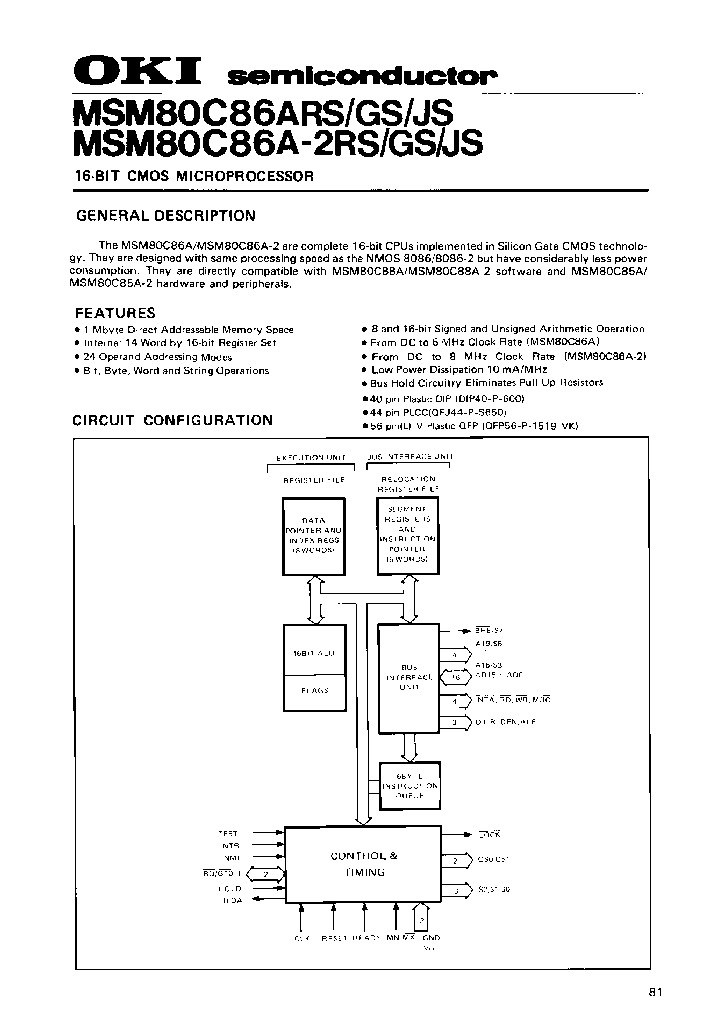 MSM80C86ARS_3790370.PDF Datasheet