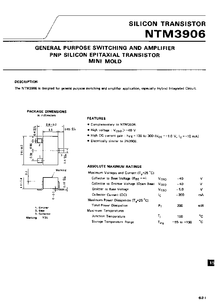 NTM3906-T2B_3792624.PDF Datasheet
