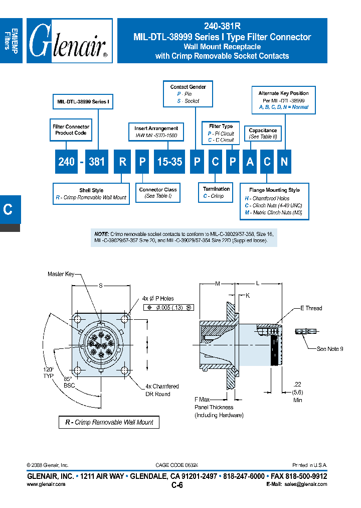 240-381RZN9-98PCCFMN_3795358.PDF Datasheet