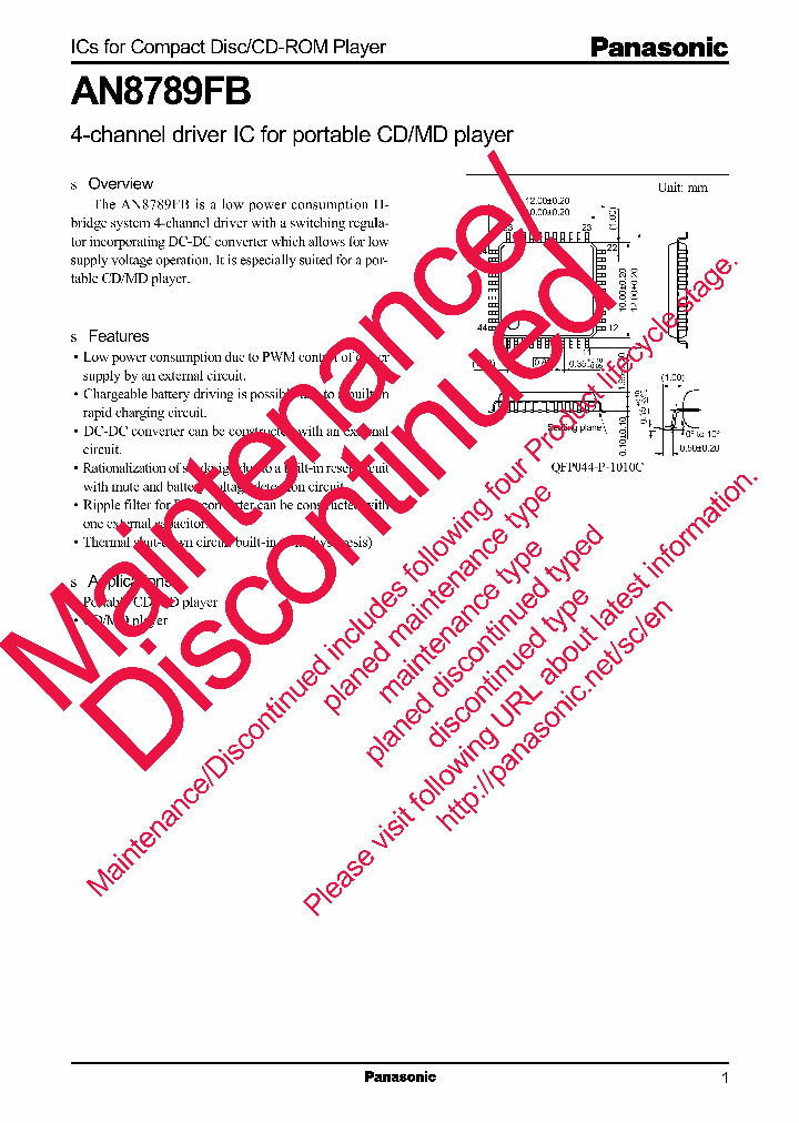 AN8789FB_3795370.PDF Datasheet