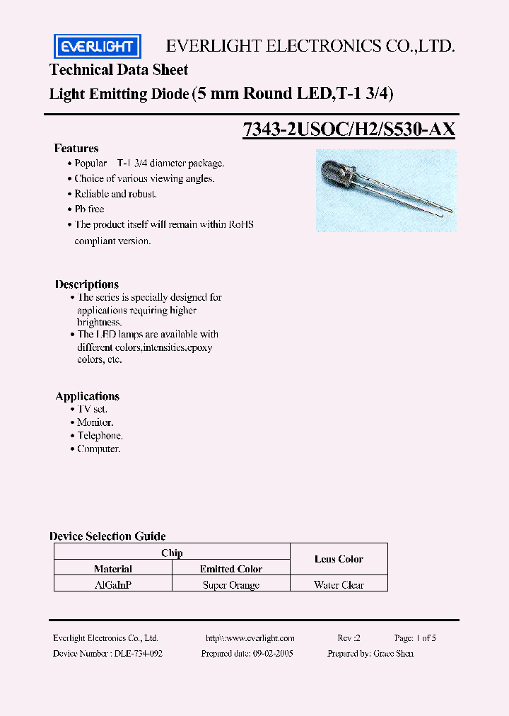 7343-2USOCH2S530-A3_3796783.PDF Datasheet