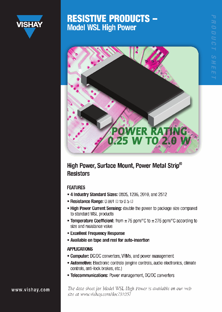 WSL1206-18015OHM10B43_3797431.PDF Datasheet