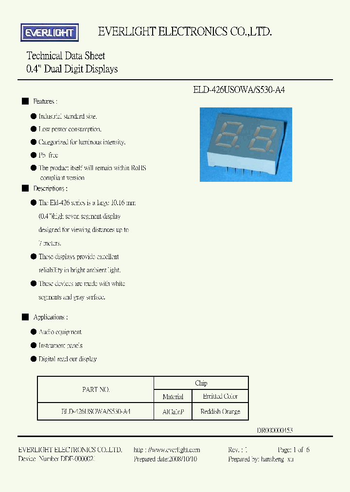 ELD-426USOWAS530-A4_3794626.PDF Datasheet
