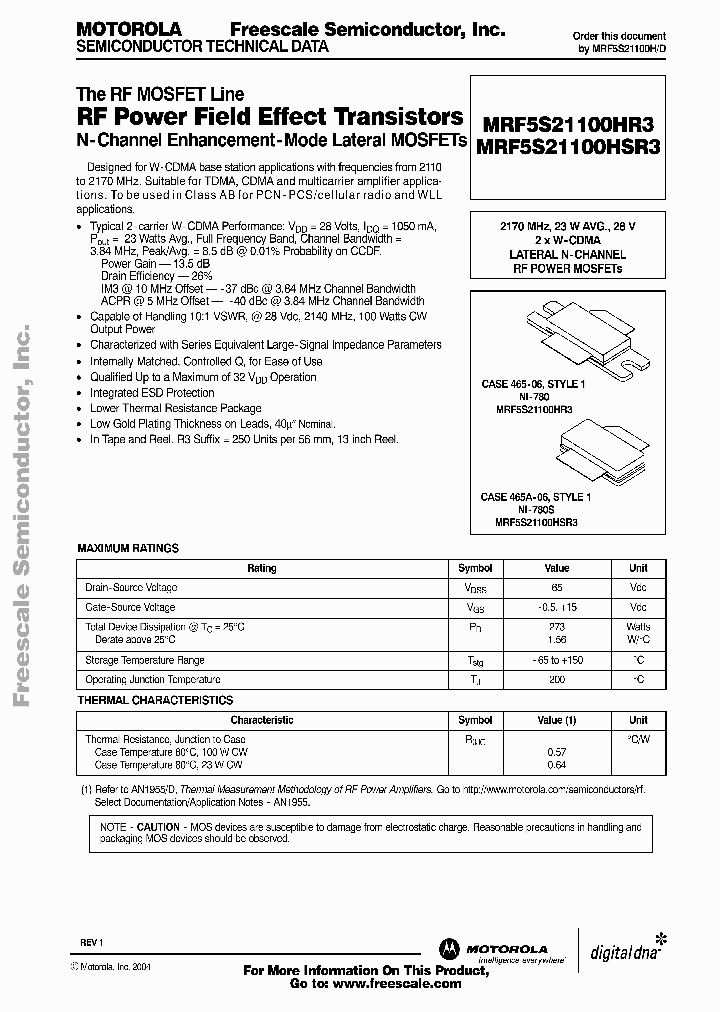 MRF5S21100H_4034541.PDF Datasheet