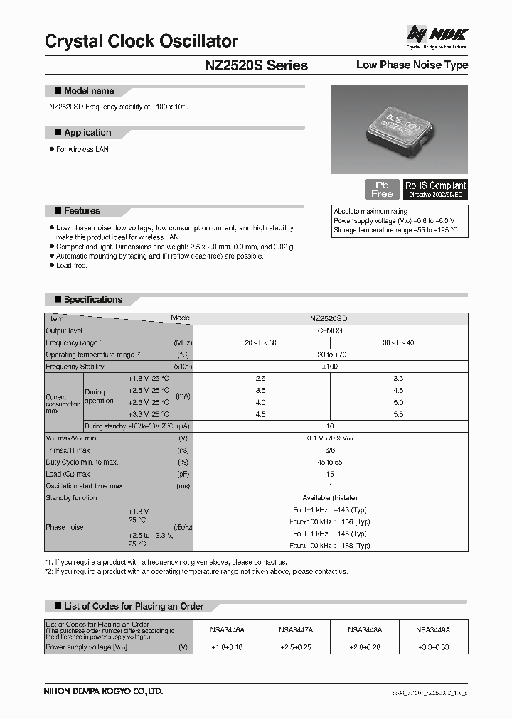 NZ2520SD-FREQ-NSA3448A_3794006.PDF Datasheet