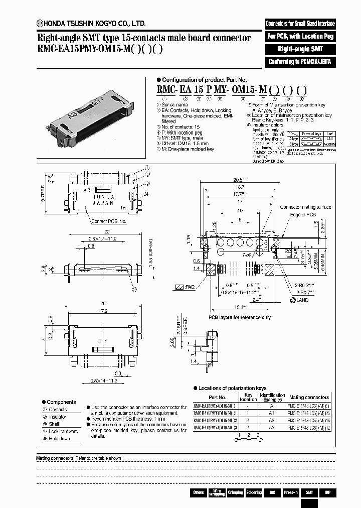 RMC-EA15PMY-OM15-MABK_3801203.PDF Datasheet