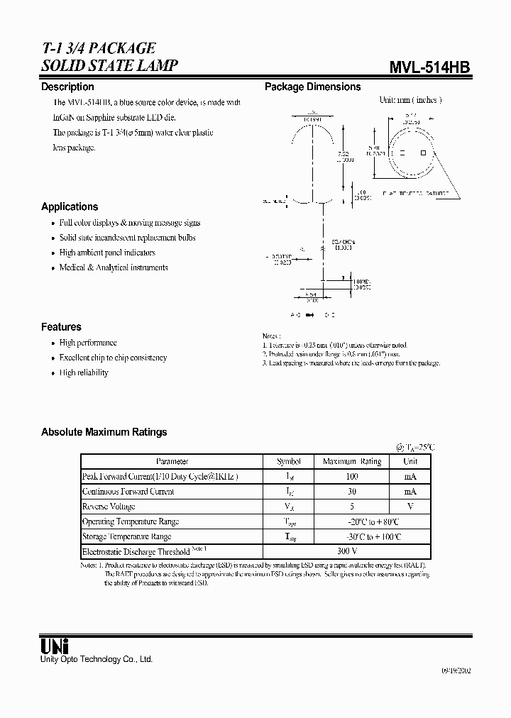 MVL-514HB_4037150.PDF Datasheet
