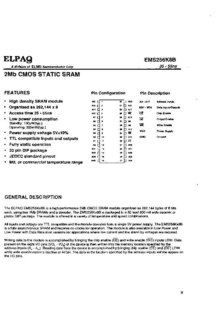EMS256K8BMO2-55M_3802814.PDF Datasheet