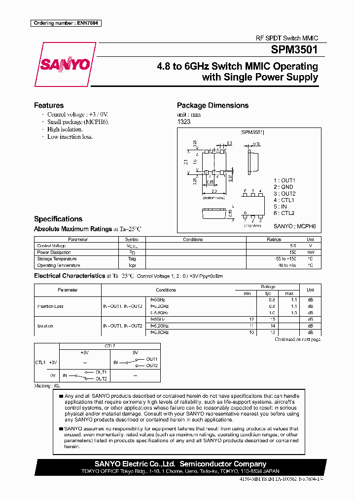 SPM3501_4039162.PDF Datasheet