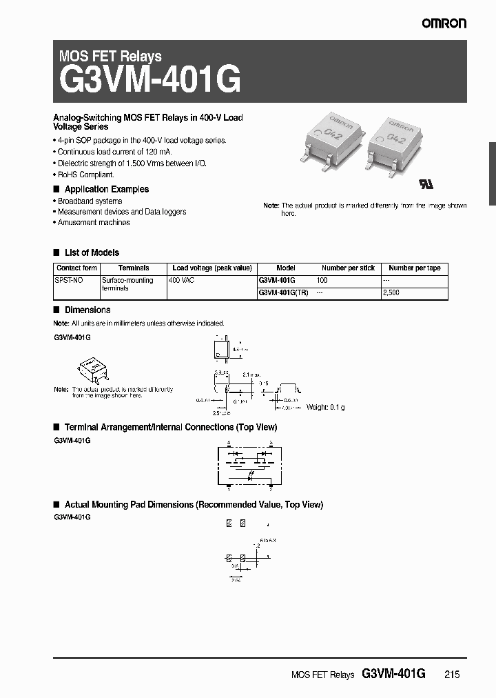 G3VM-401G_4039250.PDF Datasheet