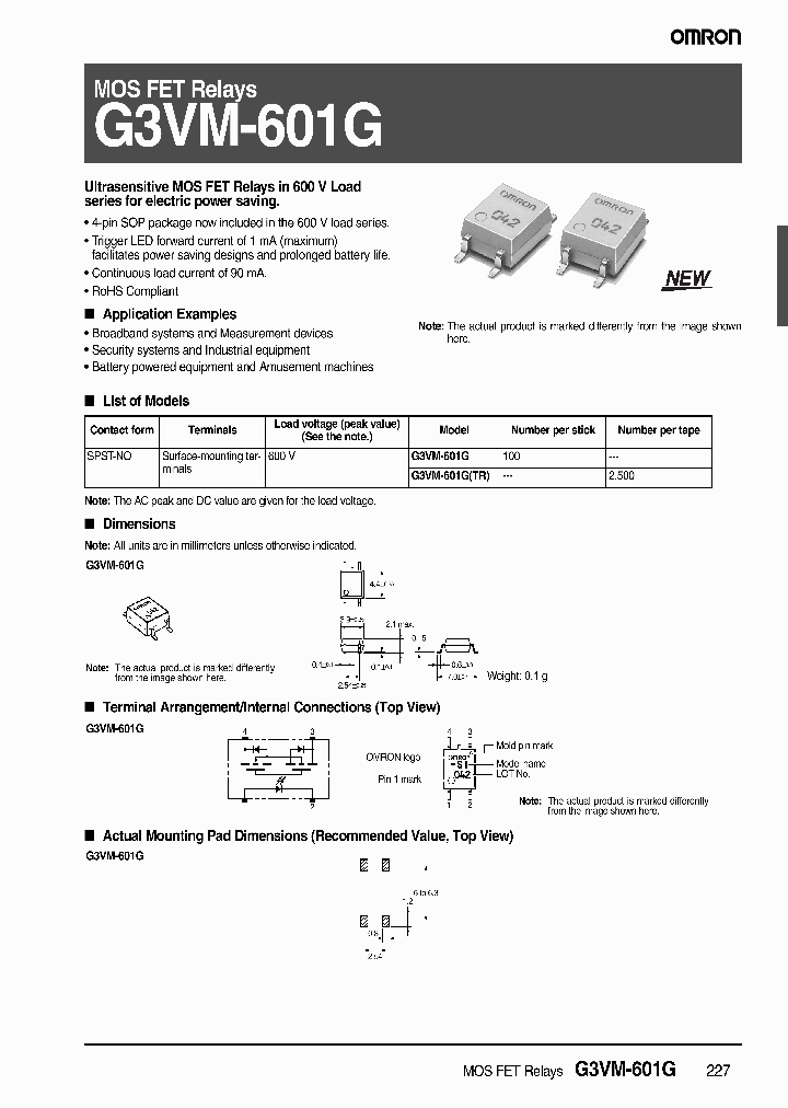 G3VM-601G_4039296.PDF Datasheet