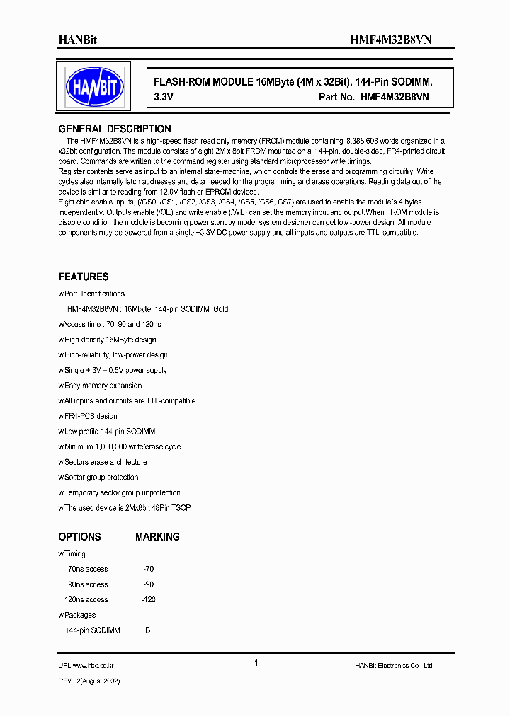 HMF4M32B8VN-70_4040539.PDF Datasheet