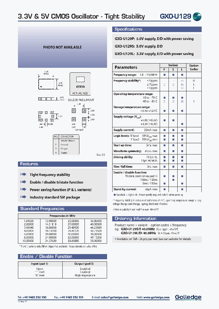 GXO-U129SD18432MHZ_3804679.PDF Datasheet