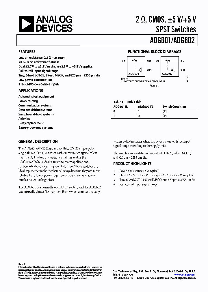 ADG601BRMZ_3807323.PDF Datasheet