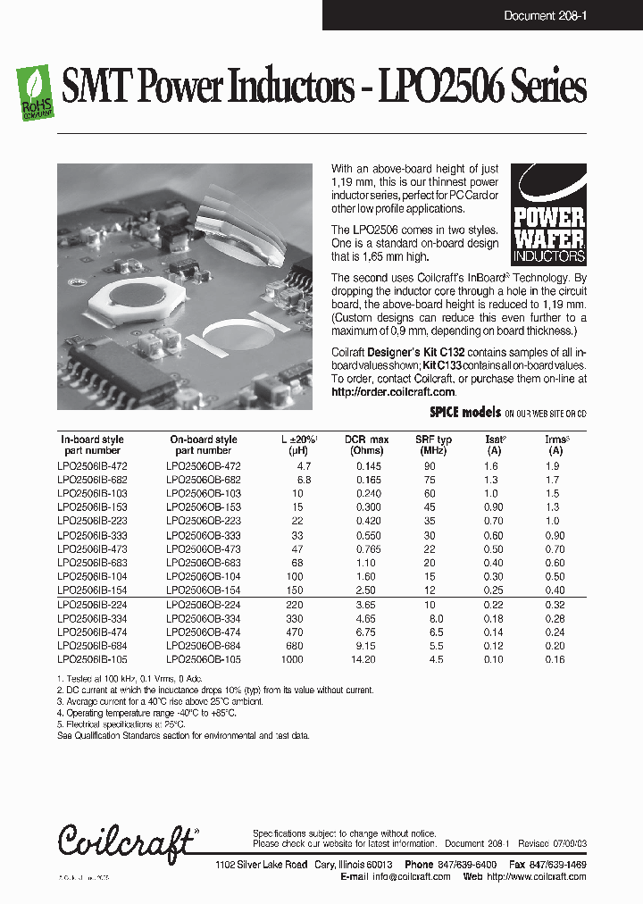 LPO2506OB-103_3807714.PDF Datasheet